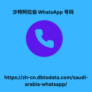 沙特阿拉伯 WhatsApp 号码
