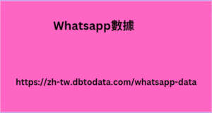 Whatsapp數據 