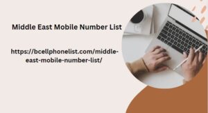 Middle East Mobile Number List